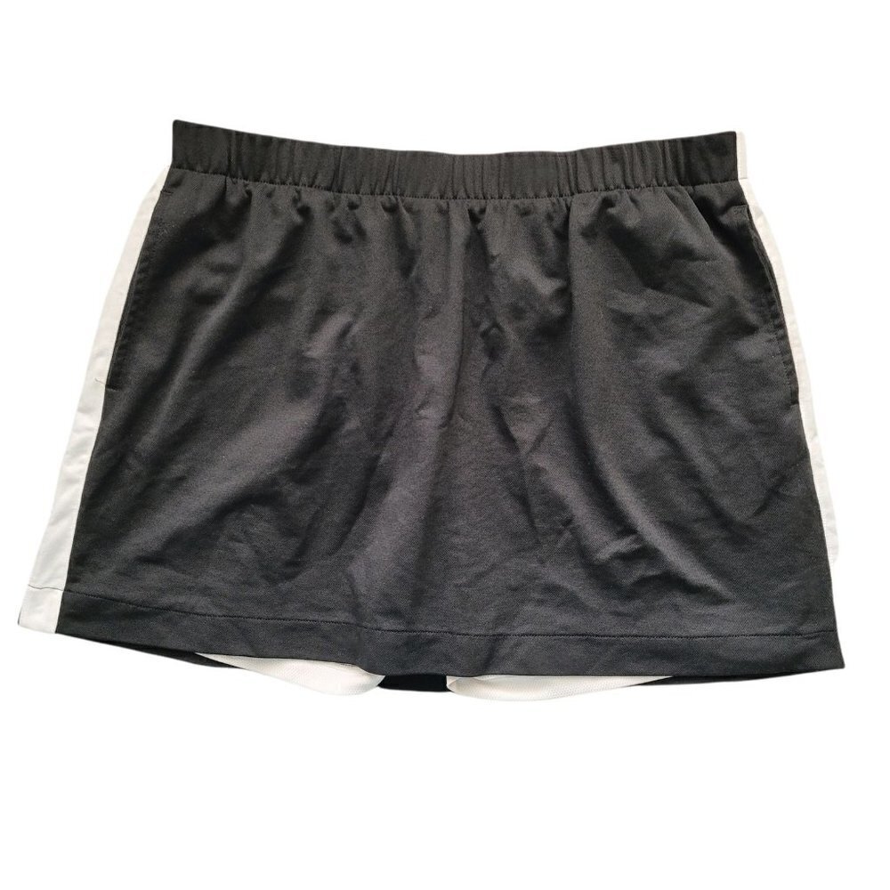 Nike Sz XL Womens Black Golf Skort Activewear Skirt Shorts Comfort Athletic VGC